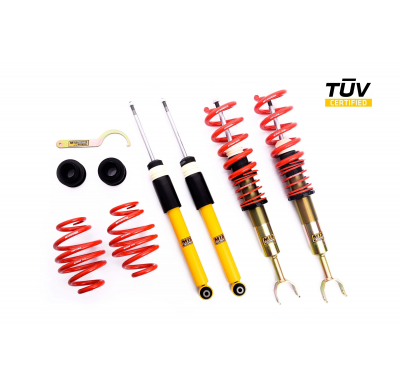 Kit roscado MTS TECHNIK Street Gold Audi A6 C5 Avant (4B)  Año: 01/97 - 01/05 Con TUV  SIN Copelas parte delantera - SIN Copelas