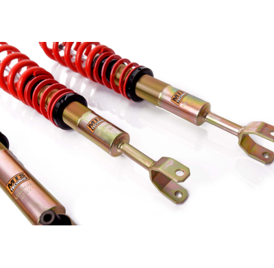 Kit roscado MTS TECHNIK Sport Gold Audi A4 B5 Avant (8D)  Año: 11/94 - 09/01 Con TUV  SIN Copelas parte delantera - SIN Copelas