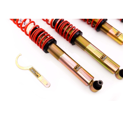 Kit roscado MTS TECHNIK Street Gold Audi A4 B5 Avant (8D)  Año: 11/94 - 09/01 Con TUV  SIN Copelas parte delantera - SIN Copelas