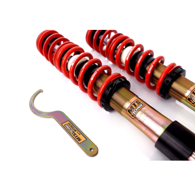 Kit roscado MTS TECHNIK Street Gold BMW 5 (E60)  Año: 12/01 - 03/10 Con TUV  SIN Copelas parte delantera - SIN Copelas parte tra