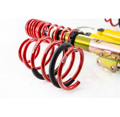 Kit roscado MTS TECHNIK Sport Gold Fiat CINQUECENTO (170)  Año: 07/91 - 07/99 Con TUV  SIN Copelas parte delantera - SIN Copelas