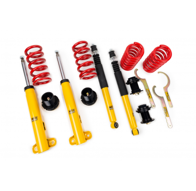 Kit roscado MTS TECHNIK Street Gold Mercedes-Benz 190 (W201)  Año: 10/82 - 08/93 Con TUV  SIN Copelas parte delantera - SIN Cope