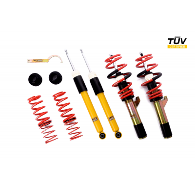 Kit roscado MTS TECHNIK Sport Gold Volkswagen BEETLE Convertible (5C7/5C8)  Año: 12/11 - 07/19 Con TUV  SIN Copelas parte delant