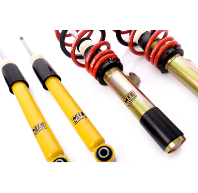 Kit roscado MTS TECHNIK Sport Gold Volkswagen BEETLE Convertible (5C7/5C8)  Año: 12/11 - 07/19 Con TUV  SIN Copelas parte delant