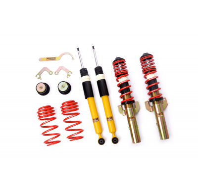 Kit roscado MTS TECHNIK Street Gold Audi A1 Sportback (8X)  Año: 09/11 - 10/18 Con TUV  SIN Copelas parte delantera - SIN Copela