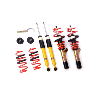 Kit roscado MTS TECHNIK Street Gold Volkswagen BEETLE Convertible (5C7/5C8)  Año: 12/11 - 07/19 Con TUV  SIN Copelas parte delan