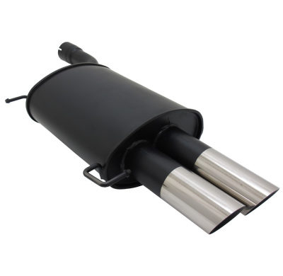 Escape Deportivo Novus 2 X 76mm Ms-Design Bmw E61 Touring E61 520i / 523i / 525i / 525xi / 530i / 530xi  Bj. 03/2004-12/2010 Tou