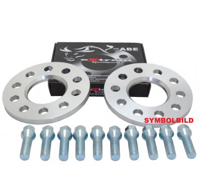 Separadores Novus Alu 20mm Por Eje (10mm Por Rueda) Anclaje: 100/4+108/4 Buje: 57,1 Audi 80, 90 Inkl. Coupe, Cabrio 85