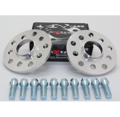 Separadores Novus Alu 20mm Por Eje (10mm Por Rueda) Anclaje: 110/5+108/5 Buje: 65,1 Doble Centraje Peugeot 308 155 Thp / 308 Sw