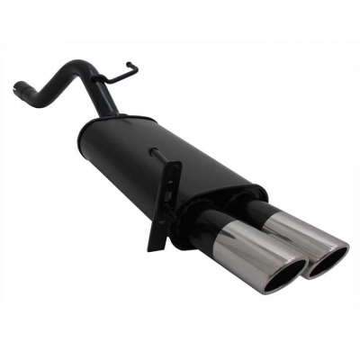 Escape Deportivo 2 X 76mm Sr-Design - Opel Corsa D Typ:D 1.0 / 1.2 / 1.4 / 1.3 Cdti / 1.7 Cdti - Requiero Cortar Paragolpes