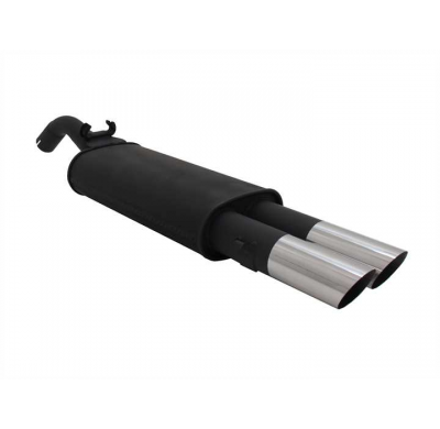 Escape Deportivo 2 X 76mm Ms-Design - Vw Golf Ii Typ:19e 1.1 / 1.3 / 1.6 / 1.8 / 1.6d Excepto 16v, G60, Syncro