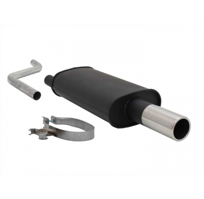 Escape Deportivo 1 X 76mm - Vw Polo Ii / Iii Typ:86c 1.0 / 1.1 / 1.3 / 1.3 G40