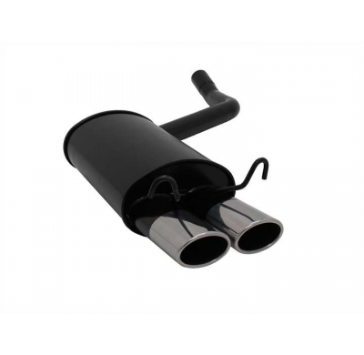 Escape Deportivo 2 X 85/58mm Am-Design - 190e Typ:W201 1.8 / 2.0 / 2.3 Bj. 1982 - 1990 Excepto Diesel - Requiere Cortar Paragolp