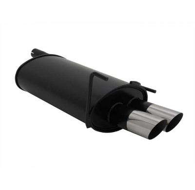 Escape Deportivo 2 X 76mm Ms-Design - Clk-Klasse Inkl. Cabrio Typ:W208 C180 / C200k / C230k / C220cdi Bj. 1997 - 2003 Requiere C