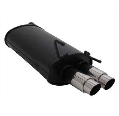 Escape Deportivo 2 X 76mm Gp-Design - Clk-Klasse Inkl. Cabrio Typ:W208 C180 / C200k / C230k / C220cdi Bj. 1997 - 2003 Requiere C