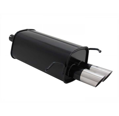 Escape Deportivo 2 X 76mm Ms-Design - Clk-Klasse Inkl. Cabrio Typ:W209 C200k / C200 Cgi / C240 (2.6l) / C280 (3.0l) / C320 / C22