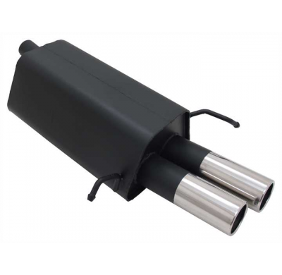 Escape Deportivo 2 X 76mm M-Design - Clk-Klasse Inkl. Cabrio Typ:W209 C200k / C200 Cgi / C240 (2.6l) / C280 (3.0l) / C320 / C220