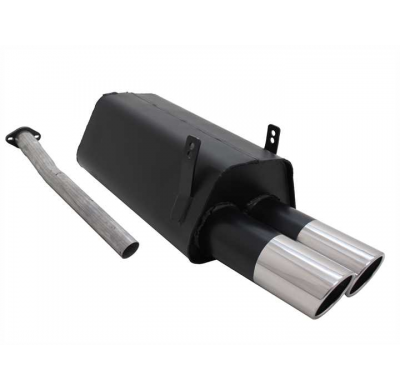 Escape Deportivo 2 X 90mm Sr-Design - Bmw E36 Limousine/Coupe/Cabrio/Touring Typ:3/B - 3/C - 3/B 320i / 320i 24v / 323i