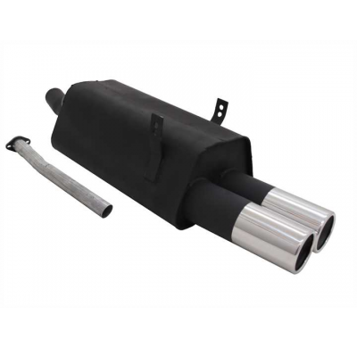 Escape Deportivo 2 X 90mm M-Design - Bmw E36 Limousine/Coupe/Cabrio/Touring Typ:3/B - 3/C - 3/B 320i / 320i 24v / 323i