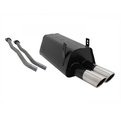 Escape Deportivo 2 X 76mm Sr-Design - Bmw E36 Limousine/Coupe/Cabrio/Touring Typ:3/B - 3/C - 3/B 325i Excepto Ix