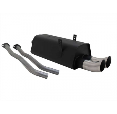 Escape Deportivo 2 X 76mm Dtm - Bmw E36 Limousine/Coupe/Cabrio/Touring Typ:3/B - 3/C - 3/B 325i Excepto Ix