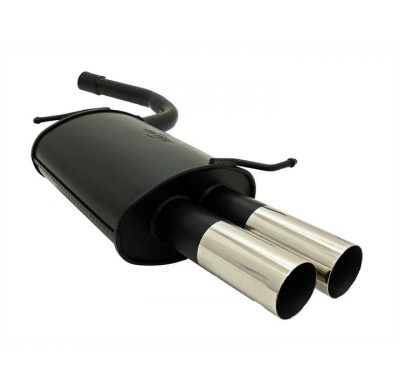 Escape Deportivo 2 X 76mm Rl-Design - Audi A4 + Avant Typ:B6 / 8e 1.6 / 2.0 / 2.0 Fsi / 1.9 Tdi Excepto Quattro