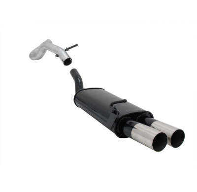 Escape Deportivo 2 X 76mm Rl-Design - Audi A3 Typ:8l 1.6 / 1.8 / 1.8t / 1.9 Tdi Excepto Quattro