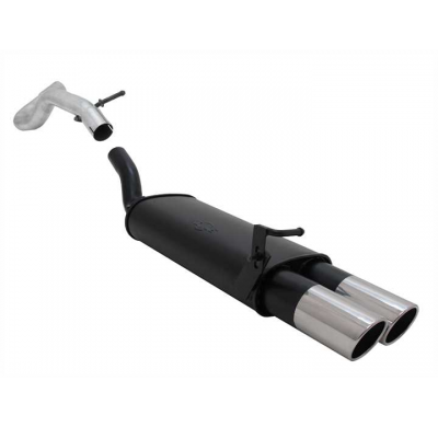 Escape Deportivo 2 X 90mm Sr-Design - Audi A3 Typ:8l 1.6 / 1.8 / 1.8t / 1.9 Tdi Excepto Quattro