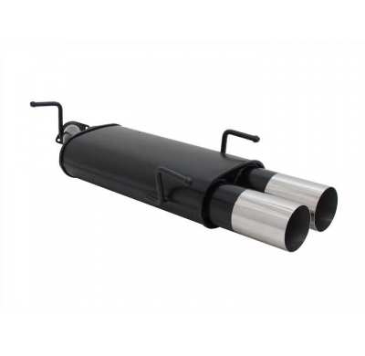 Escape Deportivo 2 X 90mm Rl-Design - Opel Vectra B Limousine + Caravan Typ:B/J96 1.6 / 1.8 / 2.0 / 2.0 Diesel - Valido 16v - No