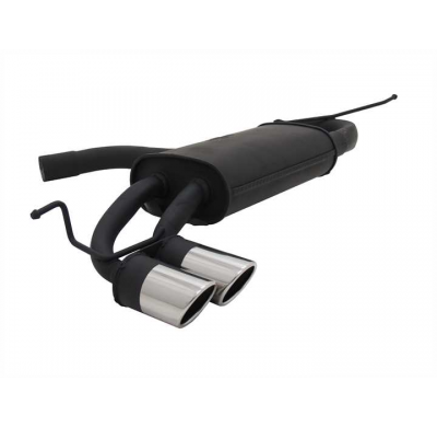 Escape Deportivo 2 X 76mm Sr-Design - Vw Golf V Typ:1k 1.4 16v / 1.4 Fsi / 1.6 / 1.6 Fsi / 2.0 Fsi Bj. 2003 - 2008  Solo Modelos