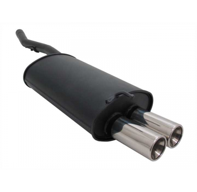 Escape Deportivo 2 X 76mm M-Design - Bmw E46 Limousine + Coupe + Touring Typ:346l/C 318d / 320d