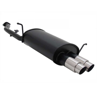 Escape Deportivo 2 X 76mm Gp-Design - Bmw E36 Compact Typ:3/C G 316i Bj. - 1999 75kw Requiere Corte Paragolpes