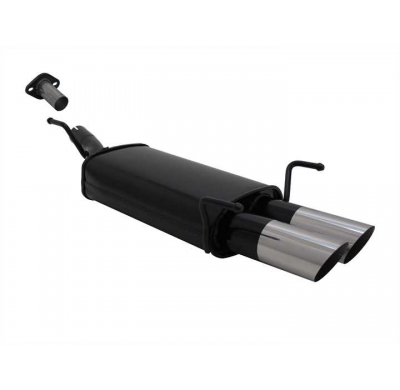 Escape Deportivo 2 X 76mm Ms-Design - Opel Astra G Hatchback Typ:G/T98 1.2 / 1.4 / 1.6 / 1.8 / 2.0 16v / 1.7 D / 2.0 D 74kw - Co