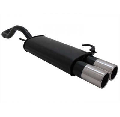 Escape Deportivo 2 X 90mm M-Design - Vw Polo Iv + Facelift Typ:6n/6n2 1.0 / 1.1 / 1.2 / 1.3 / 1.4 / 1.4 16v / 1.6 / 1.6 Gti / 1.