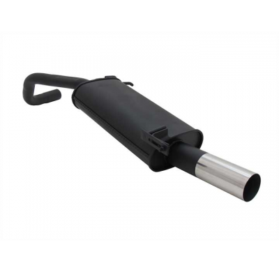 Escape Deportivo 1 X 76mm Rl-Design - Vw Polo V + Facelift Typ:9n/9n3 1.2 / 1.4 / 1.4 Tdi