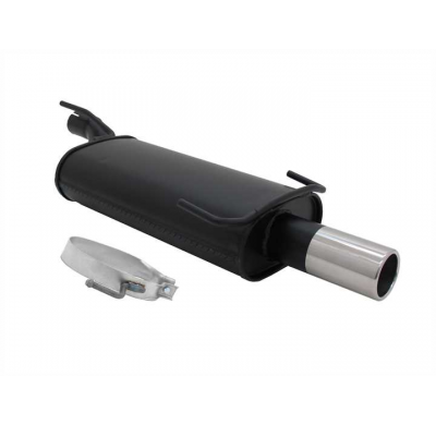 Escape Deportivo 1 X 76mm - Opel Astra F Hatchback Typ:F/-Cc 1.4 / 1.6 / 1.7 D / 1.8 / 2.0   - 1 O 3 Puntos Anclaje