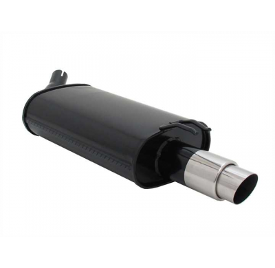 Escape Deportivo 1 X 76mm Gp-Design - Renaul Twingo Typ:C06  1.2  Excepto 16v