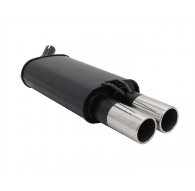 Escape Deportivo 2 X 76mm M-Design - Renaul Twingo Typ:C06  1.2  Excepto 16v