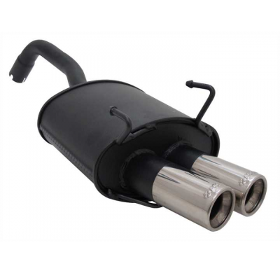 Escape Deportivo 2 X 76mm M-Design - Fiat Panda Typ:169 1.1 / 1.2 / 1.4 / 1.3 Jtd Bj. 09/2003 -