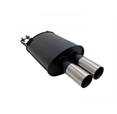 Escape Deportivo 2 X 76mm Rl-Design - Bmw E39 Limousine Typ:E39 520i / 523i / 525i / 528i / 530i Bj. 01/1996 - 06/2003 Solo Limo