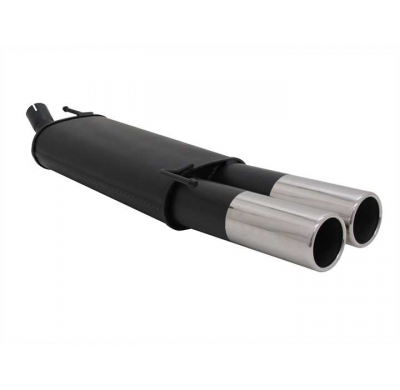 Escape Deportivo 2 X 90mm M-Design - Ford Fiesta Typ:Jh/Jd 1.2 16v / 1.4 16v / 1.4 Tdci / 1.6 Tdci Bj. 11/2001 - 9/2008