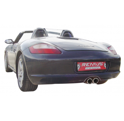 Tubo Escape Duplex Remus 686106 1500 Porsche Cayman Type 987 2.7l 180kw Año: 2006-2009