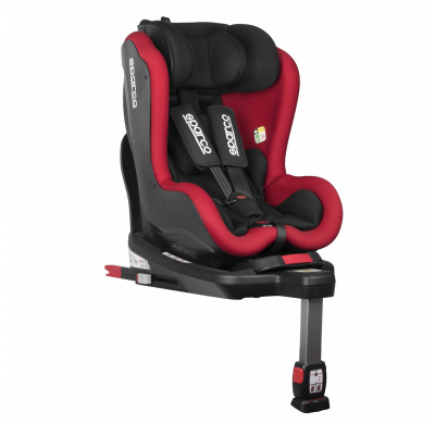 Silla Bebe Sparco Sk500i Rojo Grupo 0/1con Isofix