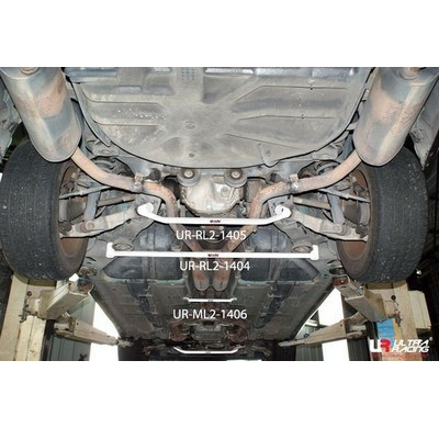 BARRA REFUERZO ULTRARACING JAGUAR S-TYPE 3.0 V6 99-08 ULTRARACING TRASERA INFERIOR BAR 1404