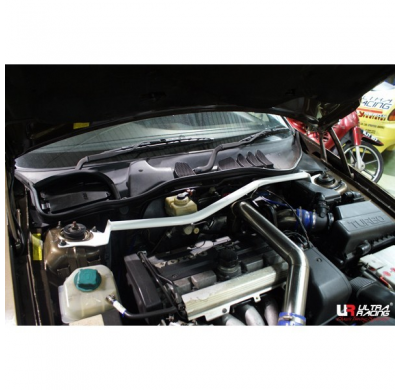 BARRA REFUERZO ULTRARACING VOLVO 850 (FUSE BOX) OBD2 ULTRA-R 2P DELANTERA SUPERIOR STRUTBAR