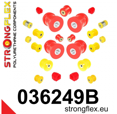 SILENTBLOCK Bmw 5 Series E61 Touring 03-10 Xi Xd KIT DE CASQUILLOS DE SUSPENSIÓN STRONGFLEX