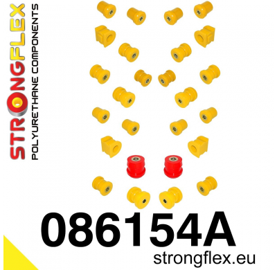 SILENTBLOCK Honda S2000 Ap2 04-09 KIT DE CASQUILLOS DE SUSPENSIÓN STRONGFLEX FULL SPORT AP2