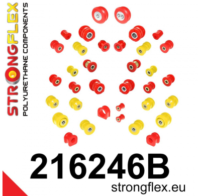 SILENTBLOCK Lexus Gs Ii 97-05 KIT DE CASQUILLOS DE SUSPENSIÓN STRONGFLEX FULL