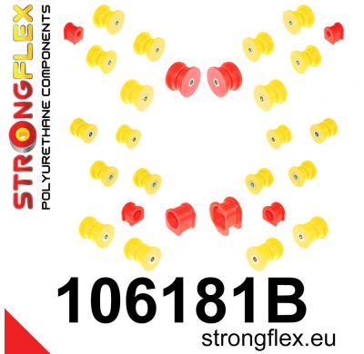 SILENTBLOCK Mazda Rx-7 Rx-7 Fd 92-02 KIT DE CASQUILLOS DE SUSPENSIÓN STRONGFLEX FULL