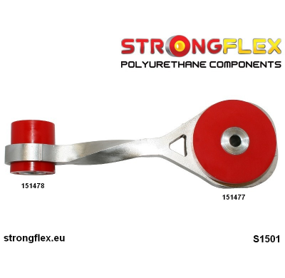 SILENTBLOCK Renault Clio Clio Ii 98-05 CASQUILLO DE MONTAJE DE MOTOR STRONGFLEX - DOG BONE PH II